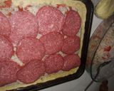 Foto del paso 4 de la receta: Tarta de arroz, salame, muzzarella y tomate