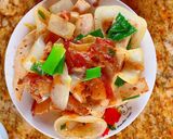 Hình bước làm 3 của món Thịt ba chỉ kho chả lụa