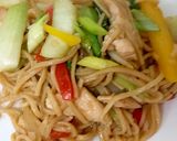 A picture of step 9 of My Chicken Noodle Stirfry 😘.