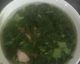 Hình bước làm 3 của món Món rau cải nấu với xương heo