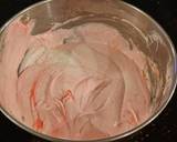 White Chocolate Layer Cake Filled with Strawberry Mousse and Frosted with Whipped Strawberry White Chocolate Ganache recipe step 7 photo