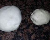 A picture of step 1 of Curry puff #Ramdankitayari.