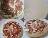 Foto langkah ke 5 dari resep Bolu Marmer Air (Kukus).