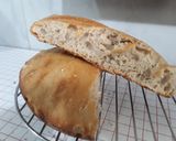 Foto del paso 3 de la receta: Pan sin amasar (no knead bread) cocinado en el horno en cacerola de hierro