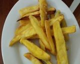 Hình bước làm 3 của món Khoai lang lắc phomai ngon như ngoài quán