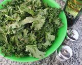 Foto del paso 3 de la receta: - 𝑪𝒉𝒊𝒑𝒔 𝒅𝒆 𝑲𝒂𝒍𝒆 - 🥬🤗👌