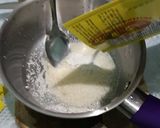 Foto langkah ke 6 dari resep Pudding Buah Coklat Putih.