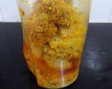 A picture of step 3 of Turnip Pickle.