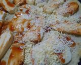 Foto del paso 3 de la receta: Menú fácil - pizza con provolone y algo más