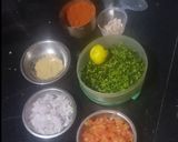 A picture of step 3 of Chana Chatpati.