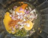 A picture of step 1 of Egg Omelette Bengali Style Curry.