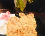 A picture of step 3 of Heart-Shaped Flatbreads (No Yeast, No Lard).