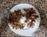 Foto del paso 4 de la receta: Migas de harina con tropezones