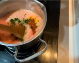 Une image de l'étape 6 de Recette rapide pâtes tomates courgette.