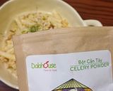 Hình bước làm 2 của món Nui xào tempeh đậu gà