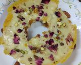 A picture of step 3 of Malai Ghevar.