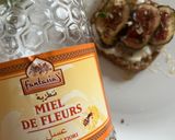 Une image de l'étape 1 de Tartine aux figue miel et fromage frais.