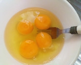 Foto del paso 1 de la receta: Huevos revueltos con jamón 🍳