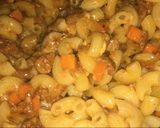 Foto langkah ke 2 dari resep Macaroni Bolognese Panggang.