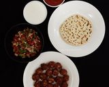 A picture of step 3 of Kofta Mein'Laban.