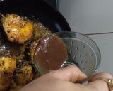 A picture of step 2 of Panchforon rui bhuna.