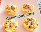 Foto del paso 9 de la receta: Budines de pan y calabacín con pasas