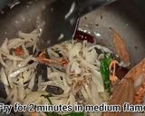 A picture of step 2 of Vegetable Pulao.