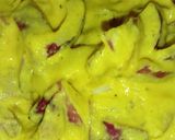 A picture of step 1 of Onion Pakode.