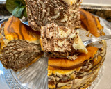 Foto del paso 22 de la receta: Pastel de queso “cebra”