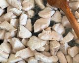 Tejszínes sajtos zöldséges csirkemell tészta recept fázis 2 fotója