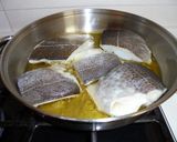 Foto del paso 9 de la receta Bacalao al pil pil y ñoras