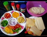 ચીઝ બ્રસ્ટ પિઝા (Cheese Burst pizza Recipe in Gujarati) રેસીપી સ્ટેપ1ફોટો