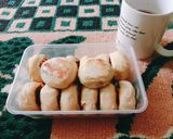 Foto langkah ke 6 dari resep Bakpia basah teflon isi kacang hijau.