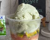 Foto langkah ke 4 dari resep Es Doger Matcha.