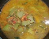 Foto langkah ke 4 dari resep Lodeh labu siam udang.