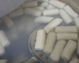 Foto langkah ke 4 dari resep Pempek Tenggiri Lenjer.