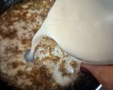 A picture of step 3 of Millet Halwa.