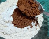 चॉकलेट और नट्स कपकेक (chocolate aur nuts cupcake reicpe in Hindi) रेसिपी चरण 3 फोटो