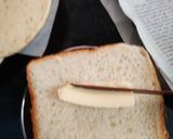 A picture of step 2 of Vegetable cheese sandwich for kids.