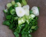 A picture of step 15 of Spring onion biryani.