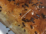 Flan de galletas rellenas de chocolate