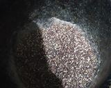 A picture of step 1 of Jaggery RagiTea.