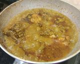 A picture of step 14 of Spinach Chicken with Coconut Milk.