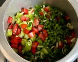 A picture of step 2 of Makar Sankranti Special Khichadi.