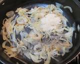 Sertésszűz hagymás burgonyával színes salátával recept lépés 3 foto
