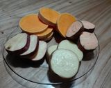 Foto del paso 1 de la receta: Milanecitas de calabaza, papa y batata!