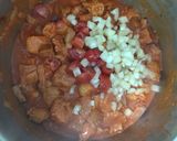 Csopaki aprópecsenye füstölt sonkával 🍲 recept fázis 4 fotója