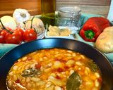 A picture of step 9 of White bean stew!.