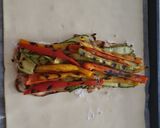 Foto del passaggio 3 della ricetta Strudel salato di verdure grigliate