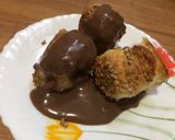 Aranygaluska csokiöntettel recept fázis 3 fotója